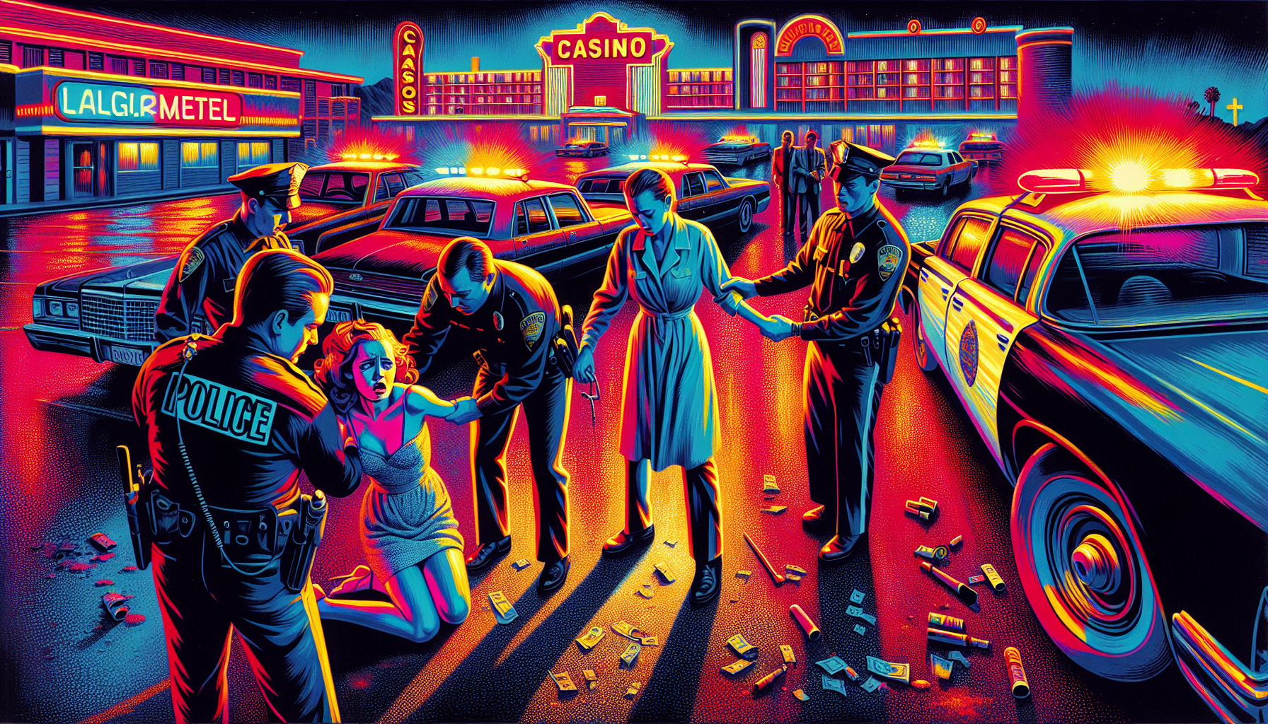 US Police Arrest Casino Assailants and Raid Illegal Gambling Dens