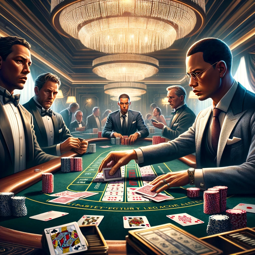 Phil Ivey's AI generated image