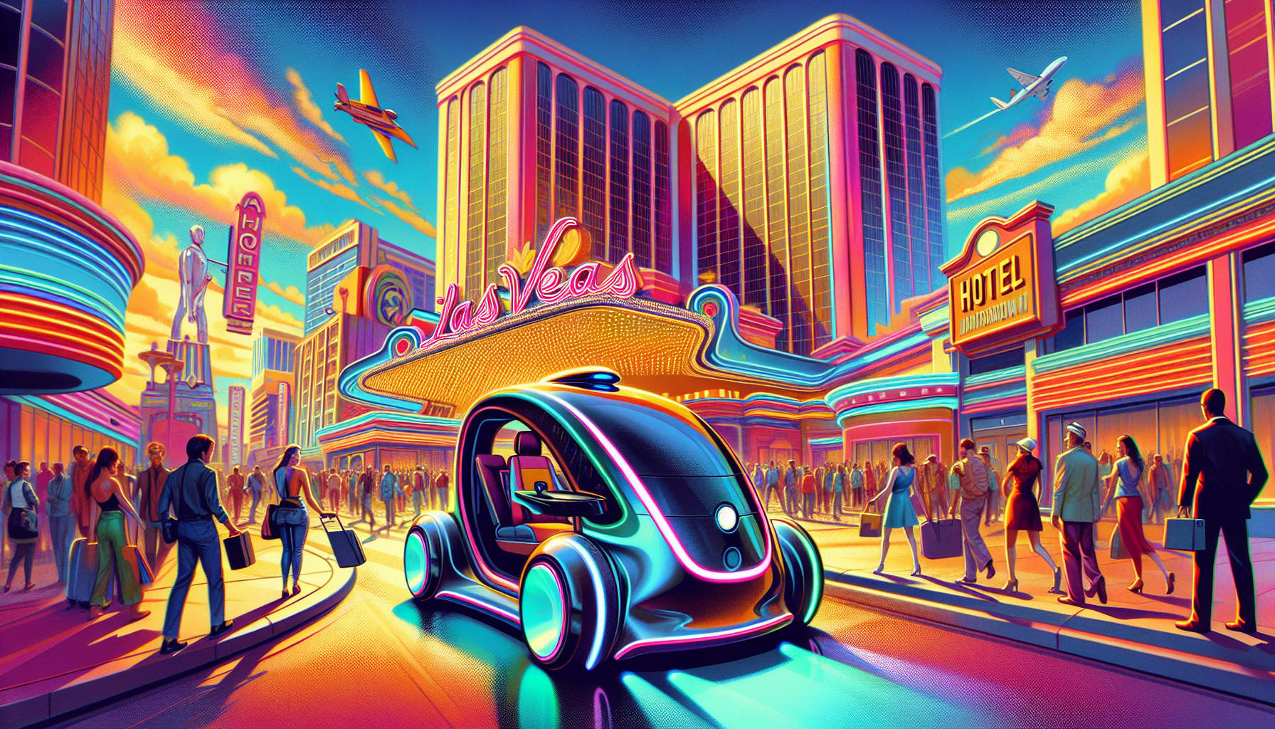 Amazon Launches Zoox Robotaxi Service in Las Vegas